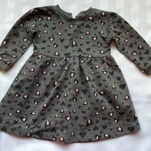 George, Gray Baby Dress 12-18M